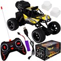 Машина на радиоуправлении Young Racer MK338-36 Вездеход, пускают мыльные пузыри, желтый в коробке 427-570