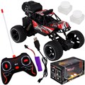 Машина на радиоуправлении Young Racer MK338-36 Вездеход, пускает мыльные пузыри, красный в коробке 427-571