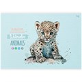 Альбом для рисования 8 л. А4 BG "Animals" 344697 СТОК 897-110