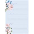 Ежедневник 64 л.  с цветочным настроением Flower Party (голубой) 9785001415749 910-489