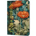 Блокнот 32 л. Flora design. Inspired by William Morris (красные маки) 9785002414857 910-460
