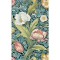 Блокнот 32 л. Flora design. Inspired by William Morris (розовые и голубые цветы) 9785002414840 910-461