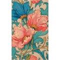 Блокнот 32 л. Flora design. Inspired by William Morris (розовые и голубые цветы) 9785002414840 910-461