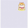 Блокнот 32 л. Kawaii. Маленький блокнот для большого счастья (мятный) 978-5-00141-804-7 898-099