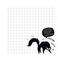 Блокнот 32 л. Black Cats Matter. Ловлю бабочек без сачка и с задоринкой (с бабочками) 978-5-00141-924-2 898-093