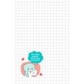 Блокнот 24 л. KAWAII LOVE, наполненный любовью голубой с кроликами 978-5-00241-136-8 894-253