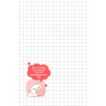 Блокнот 24 л. KAWAII LOVE, наполненный любовью голубой с кроликами 978-5-00241-136-8 894-253
