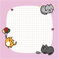 Блокнот 30 л. с котами Теплые коты исполняют мечты зеленый 978-5-00241-020-0 894-269