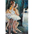 Ежедневник 64 л. Мечты о балете (девочка с голубой лентой) 978-5-00241-095-8 898-144