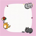 Блокнот 32 л. с котами Теплые коты исполняют мечты (голубой) 978-5-00241-019-4 898-126