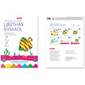 Бумага цветная 7 л. 7 цв. А4 флуоресцентная мелованная односторонняя ErichKrause 58482 889-657