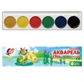 Акварель 6 цв. Zoo медовая б/к 19С1246-08 /ЛУЧ/ 691-083
