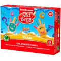 Краски 6 цв. пальчиковые ArtBerry Pearl гелевые с Алоэ Вера, 54033 /Erich Krause/ 895-755