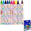 Восковые мелки 12 цв. Смышленый котенок ШМ-4521 897-291