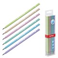 Карандаш ч/гр НВ Flexy Pastel пластик. BP01013 Berlingo 893-912