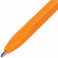 Ручка шариковая синяя STAFF ORANGE C-51 143332 889-914