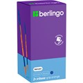 Ручка шариковая синяя 0,7мм Berlingo "Tribase grip orange" 355442 894-020