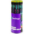 Карандаш ч/гр Berlingo "Futureal" HB, круглый, заточен., ассорти 352440 889-391
