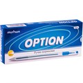 Ручка шариковая синяя MunHwa "Option" 0,5мм OP-02 900-123