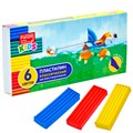Пластилин 6цв "Зверята" 120гр. со стеком FORUM Office Collection KIDS FPL-106-Z 893-187