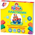 Пластилин 10цв Плавающий  /ЛУЧ/ 887-012