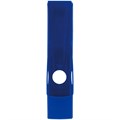 Лоток для бумаг вертикальный СТАММ"Лидер", синий, ширина 75мм 351524 897-744