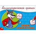 Пропись Каллиграфическая Пишем слоги и слова А5 978-5-378-26418-6 490-391