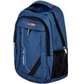 Рюкзак спортивный  40х28х12см синий 141V-516 889-789