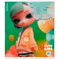 Тетрадь 12 л. клетка Bubble Girl 64826 ErichKrause 910-379
