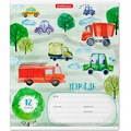 Тетрадь 12 л. клетка ErichKrause Автопарк 51413 895-741