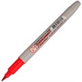 Маркер красный перманентный Crown "Multi Marker Super Slim" пулевидный, 1мм P-505F 997-199