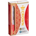 Маркер красный перманентный Crown "Multi Marker Super Slim" пулевидный, 1мм P-505F 997-199