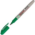 Маркер зеленый перманентный Crown "Multi Marker Super Slim" пулевидный, 1мм P-505F 997-198