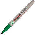 Маркер зеленый перманентный Crown "Multi Marker Super Slim" пулевидный, 1мм P-505F 997-198