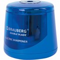 Точилка электрическая DOUBLE BLADE BLUE двойное лезвие, питание от 2 батареек AA, 229605 Brauberg 910-149