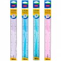 Линейка пласт. гибкая 30см X-Flex цветная-Ассорти- RL_067321 Hatber. 893-450