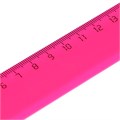 Линейка пластик 25см Стамм "Neon",ассорти 001517 891-826