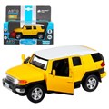 Модель 1:32 Toyota FJ Cruiser,желтый 1251389JB Автопанорама 438-025