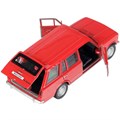 Модель 2102-12-RD-WOD ВАЗ-2102 12 см, двери, багаж, инер, красный Технопарк в кор. 439-771