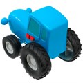 Модель BLUTRA-15PL-WOD Синий трактор 15 см,инерция,синий Технопарк в кор. 439-772