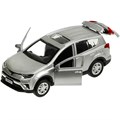 Модель RAV4-12-SR TOYOTA RAV4 12 см, двери, багажн, инерц. серебристый Технопарк в кор. 439-758