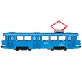 Модель CT12-463-2-BL-WB Трамвай Технопарк в коробке 340-275