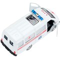Модель GAZ3221VAN-12AMB-WH-WOD ГАЗ -3221 Газель 12,2 см, Скорая Технопарк в кор. 439-747