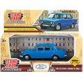 Модель 2106-11-BU Lada 2106 длина 10,5 см, инерц, синий Технопарк в кор. 439-744