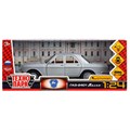 Модель 2401-124SL-SR ГАЗ 2401 свет-звук 19,7 cm, дв, кап, баг, ин, серый Технопарк 439-698