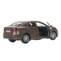 Модель VESTA-12-BR-WOD LADA vesta 11,5 см, двери, коричневый Технопарк  в кор. 439-683