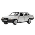 Модель 21099-12-SR ВАЗ-21099 "СПУТНИК" 12 см, двери, баг, серебр Технопарк в кор. 439-672