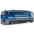 Модель LOCO-30PL-BUGY-WOD Тепловоз 30 см, дв, 4 кноп, инерц,сине-серый Технопарк  в кор. 439-647