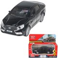 Модель VESTA-12-BK-WOD LADA vesta 11,5 см, двери, черный Технопарк  в кор. 439-608