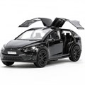 Модель MODELX-12-BK tesla model x plaid 12 см, двери, черн Технопарк в кор. 439-513